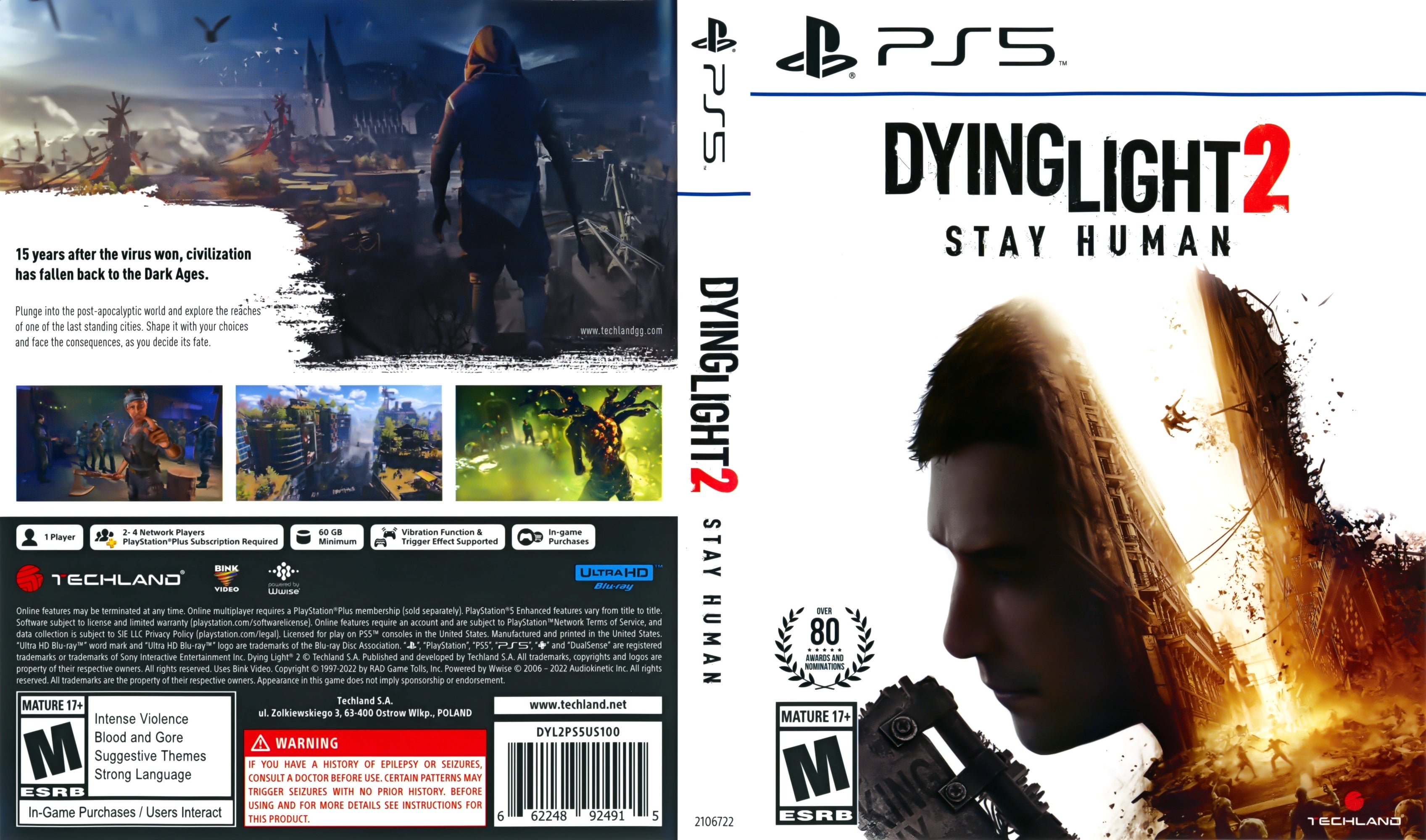 Dying Light 2: Stay Human PS5 - Video Game - Used - CaveGamers - Image 4