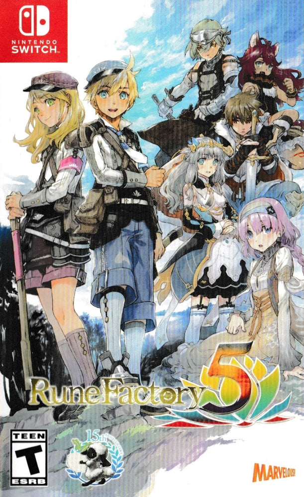 Rune Factory 5 Switch - Video Game - Used - CaveGamers
