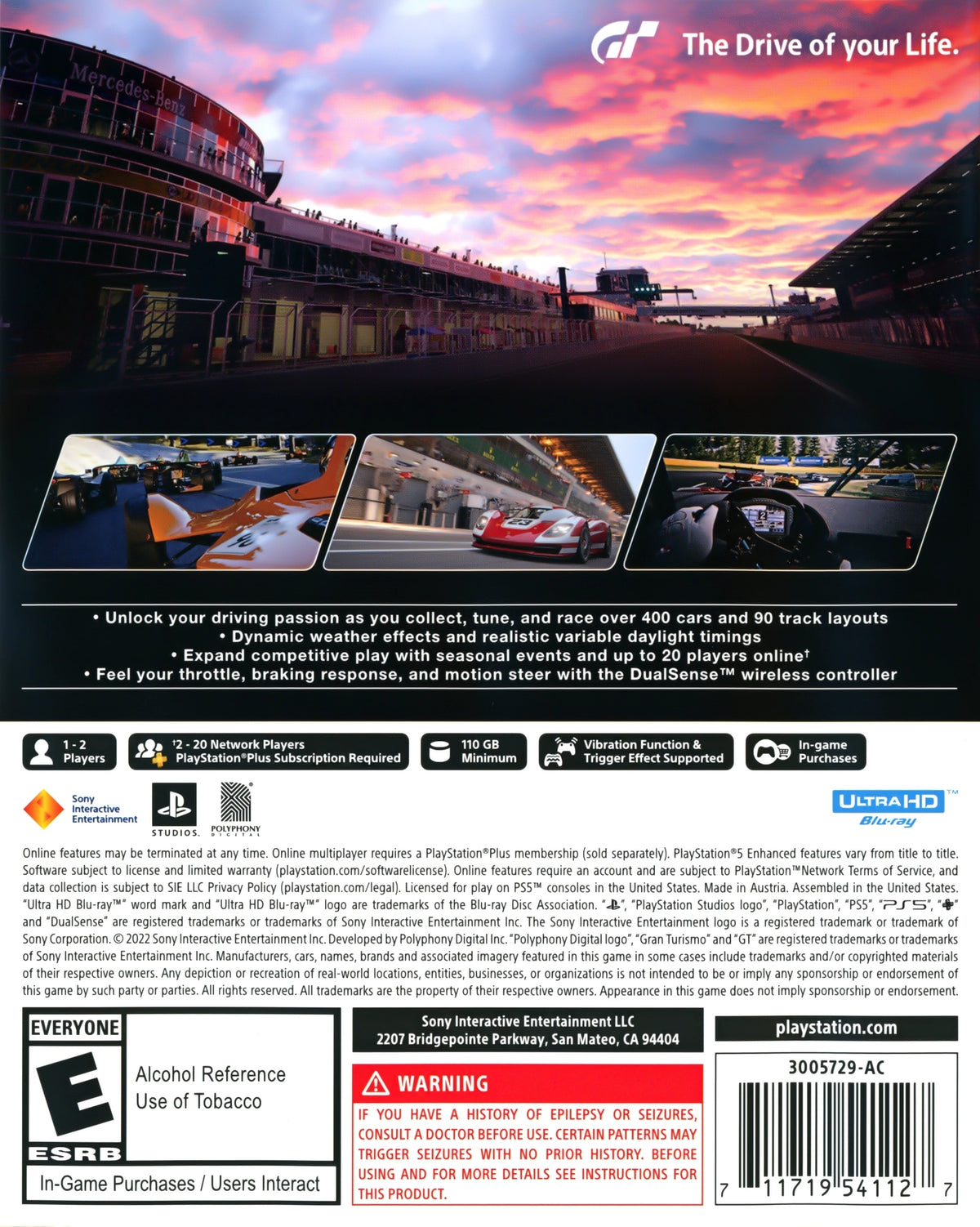 Gran Turismo 7 PS5 - Video Game - Used - CaveGamers - Image 2