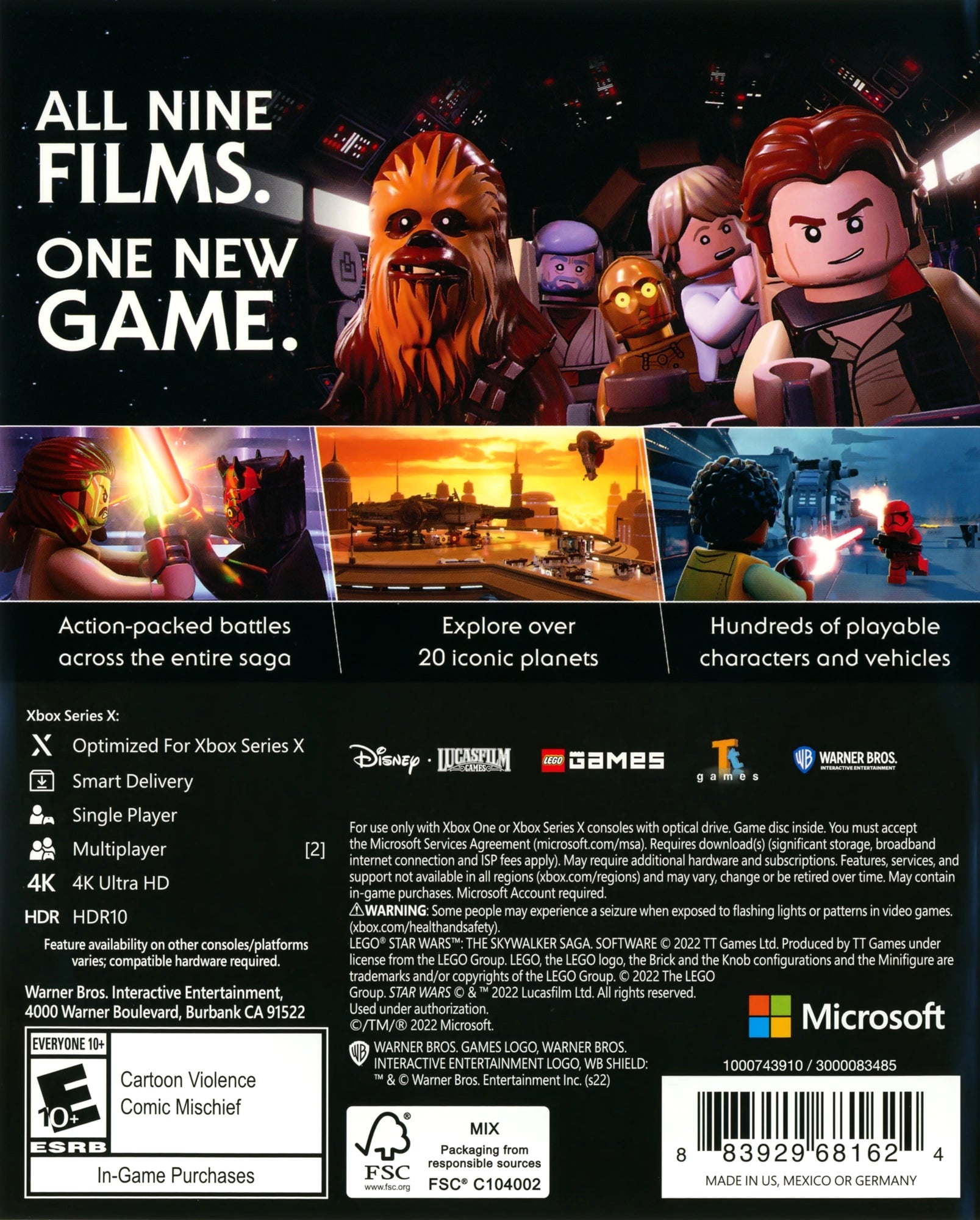 LEGO Star Wars: The Skywalker Saga Xbox Series X - Video Game - Used - CaveGamers - Image 2