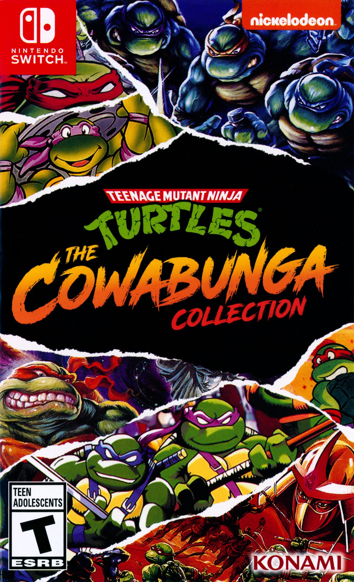 Teenage Mutant Ninja Turtles Cowabunga Collection Switch - Video Game - Used - CaveGamers