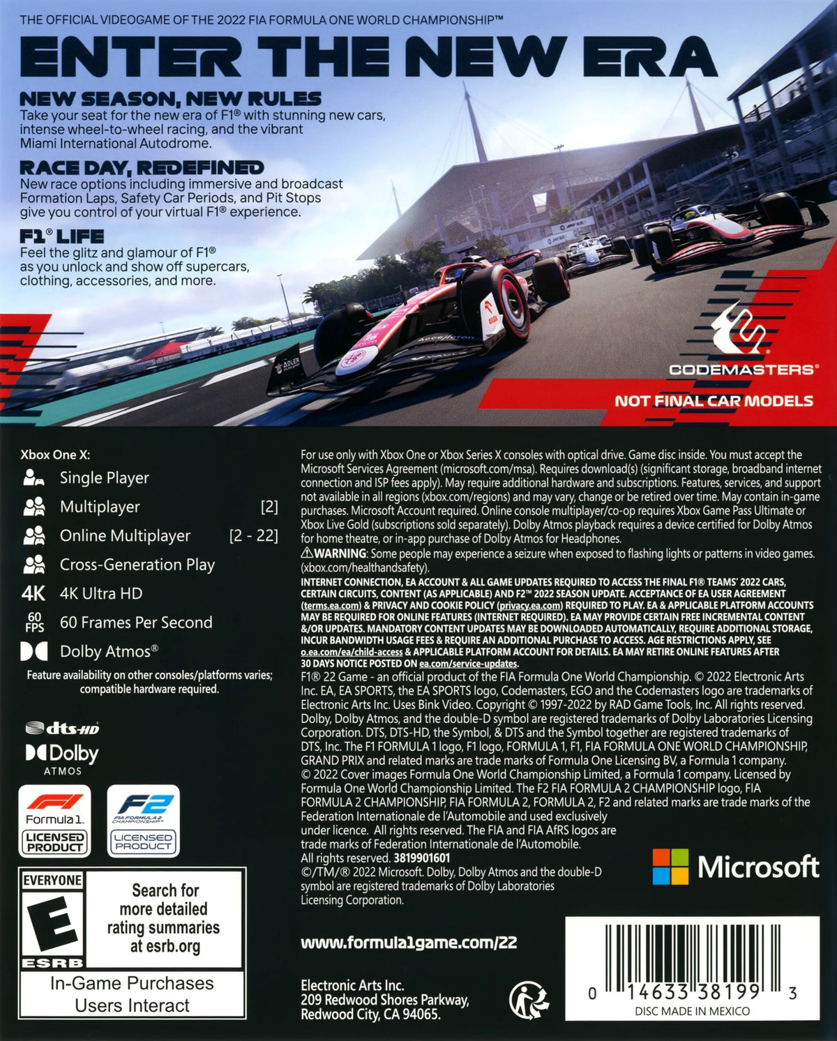 F1 22 Xbox One - Video Game - Used - CaveGamers - Image 2