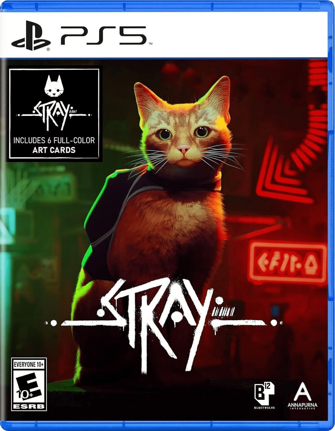 Stray PS5 - Video Game - Used - CaveGamers