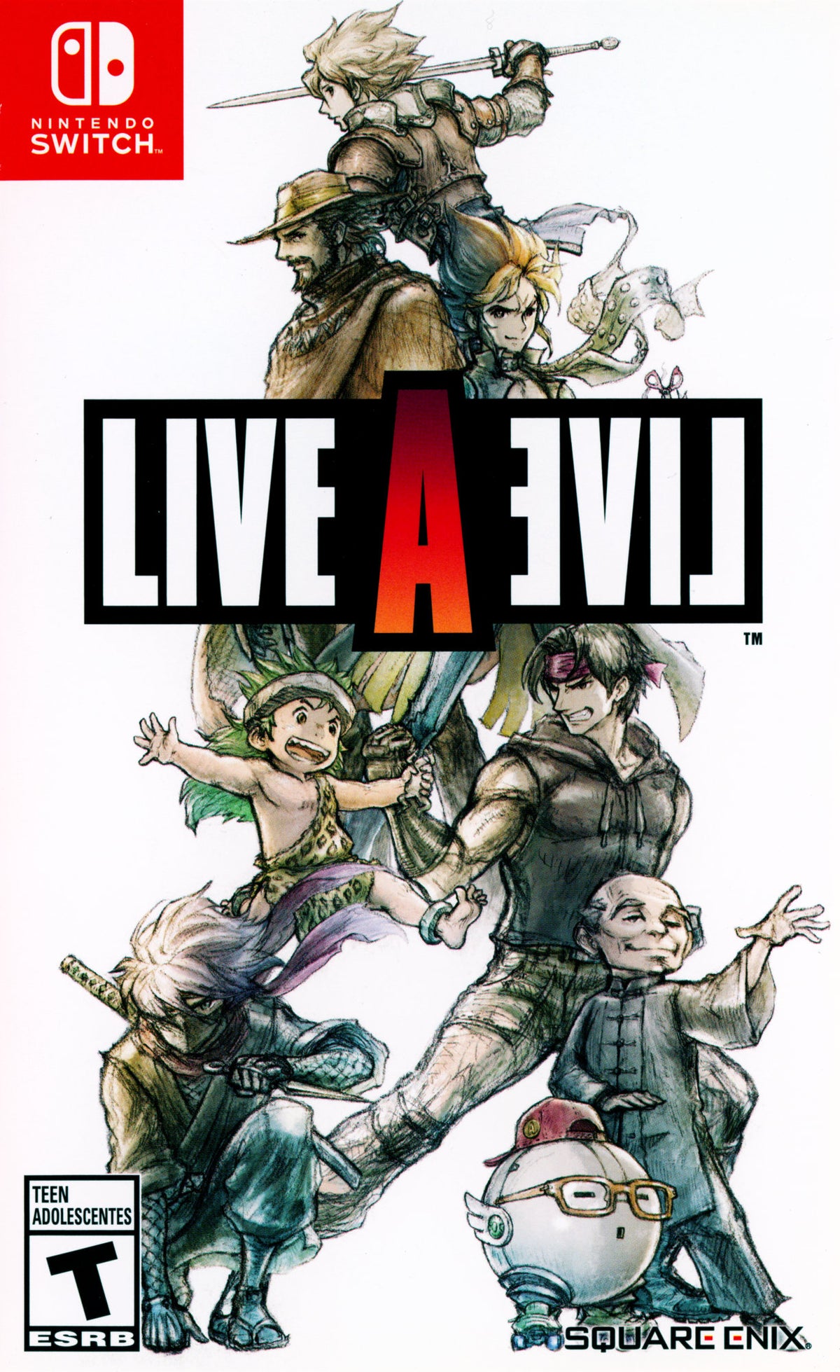 Live A Live Switch - Video Game - Used - CaveGamers