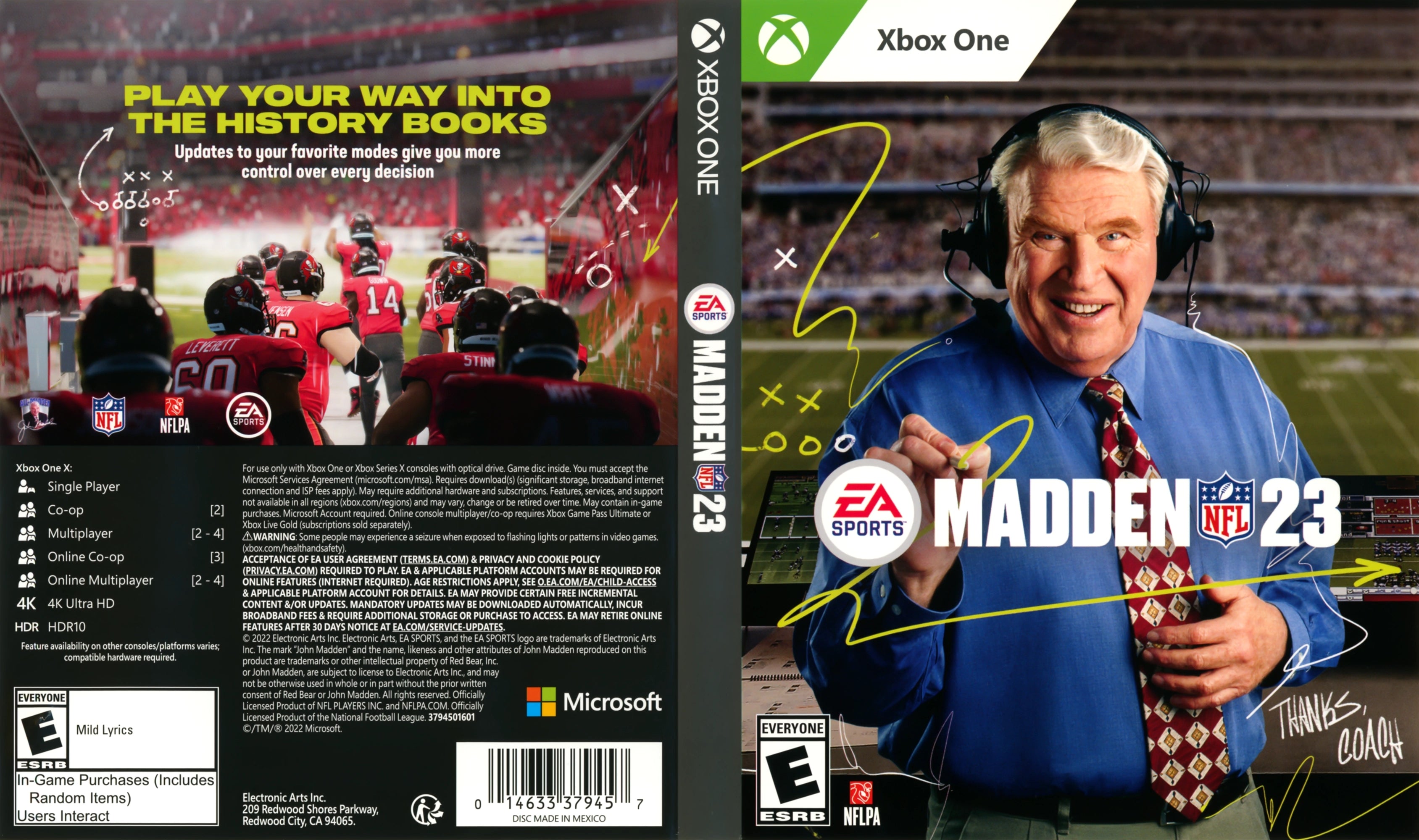 Madden NFL 23 Xbox One - Video Game - Used - CaveGamers - Image 4