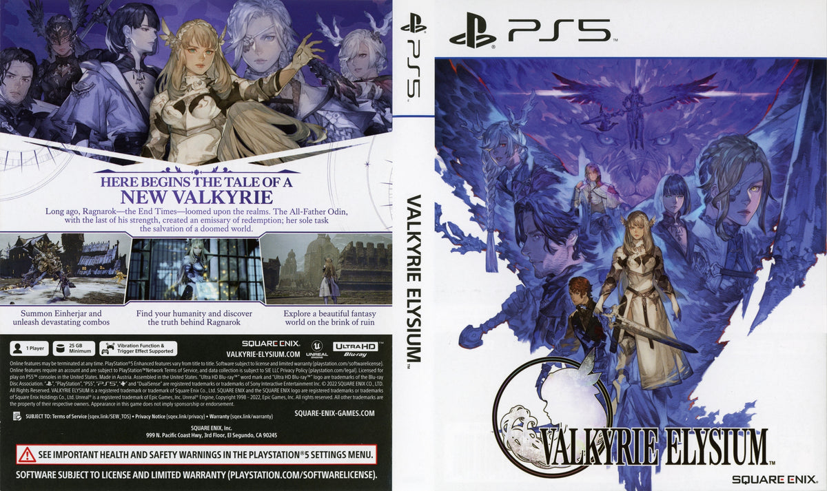 Valkyrie Elysium PS5 - Video Game - Used - CaveGamers - Image 4