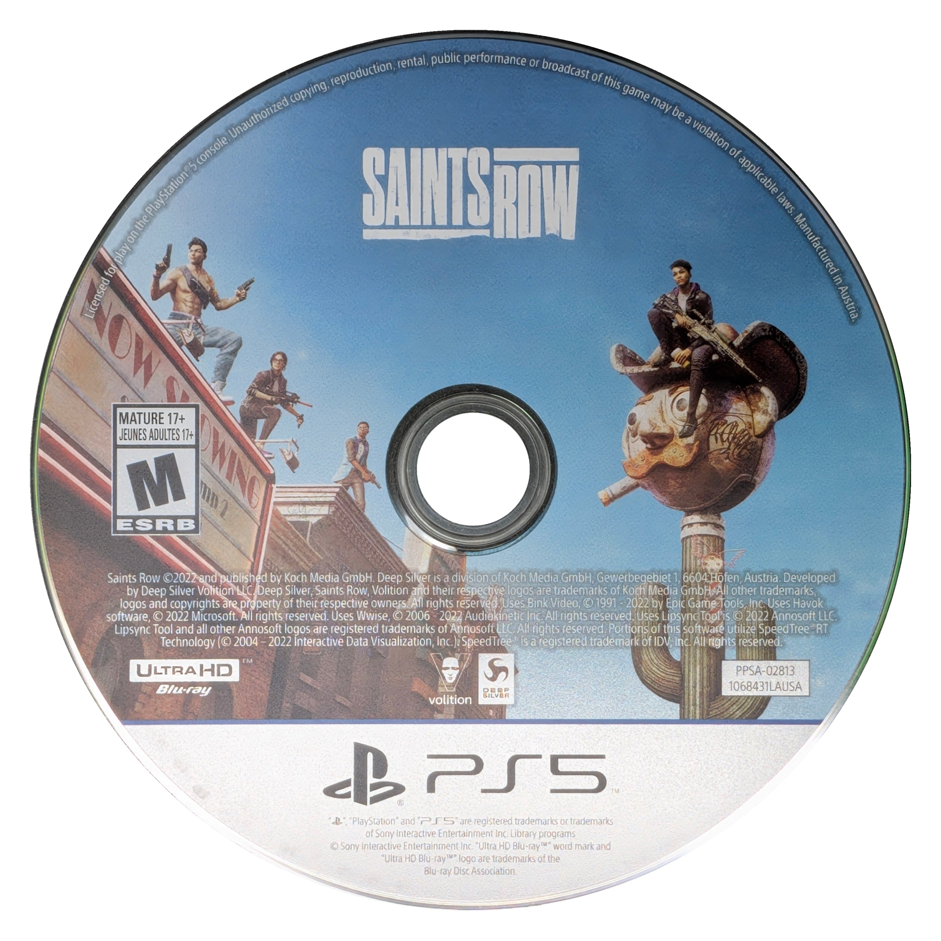 Saints Row PS5 - Video Game - Used - CaveGamers - Image 2