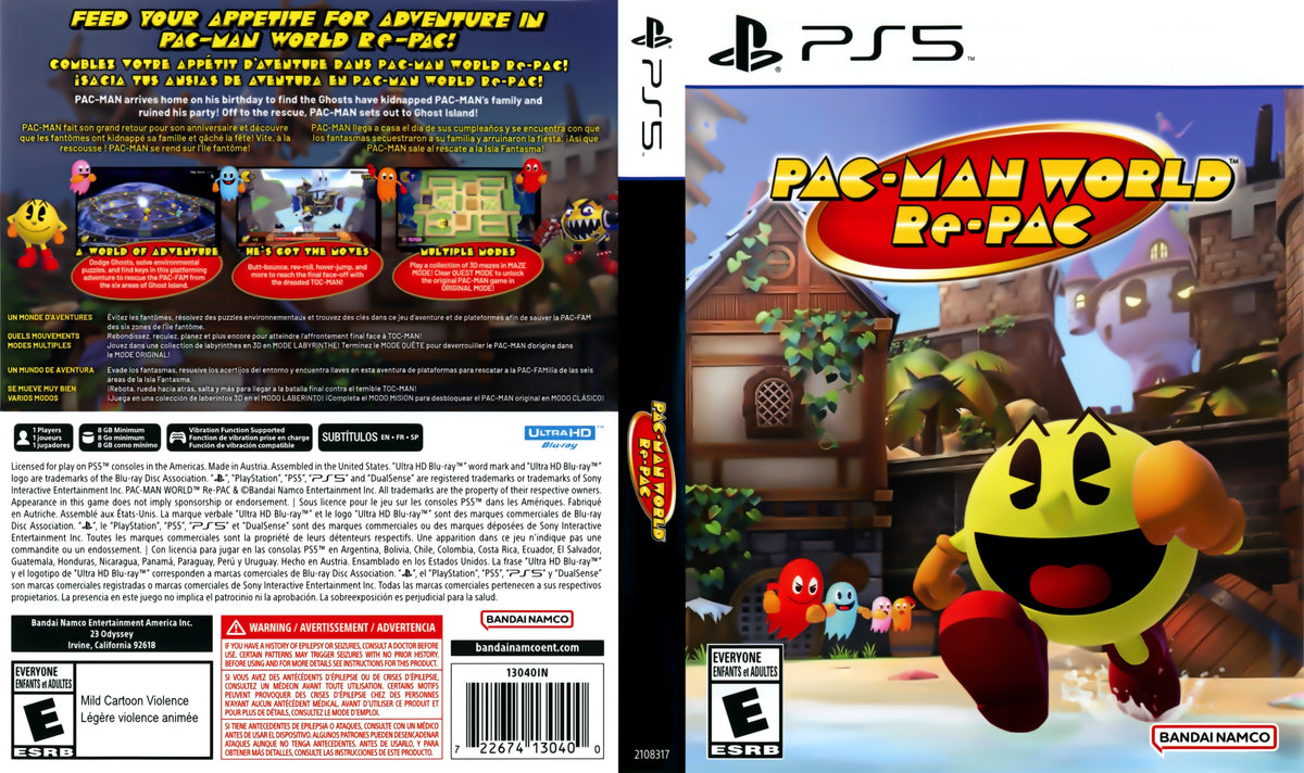 Pac-Man World Re-PAC PS5 - Video Game - Used - CaveGamers - Image 4