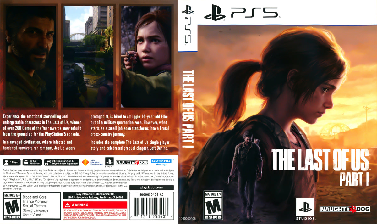 The Last of Us Part I PS5 - Video Game - Used - CaveGamers - Image 4