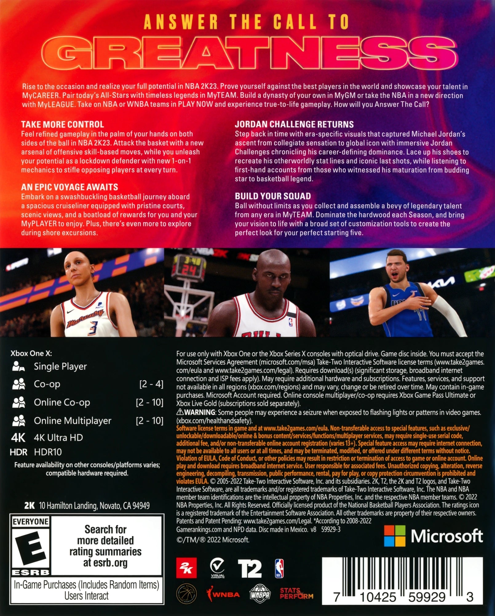 NBA 2K23 Xbox One - Video Game - Used - CaveGamers - Image 2