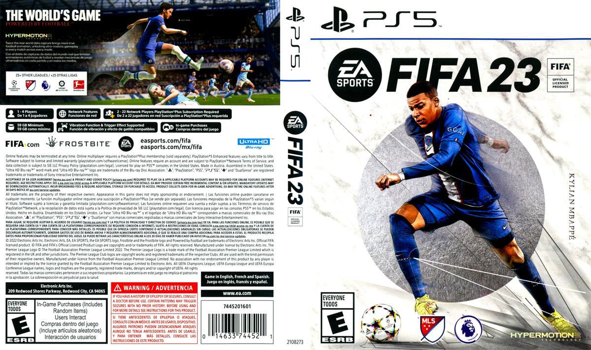 FIFA 23 PS5 - Video Game - Used - CaveGamers - Image 4
