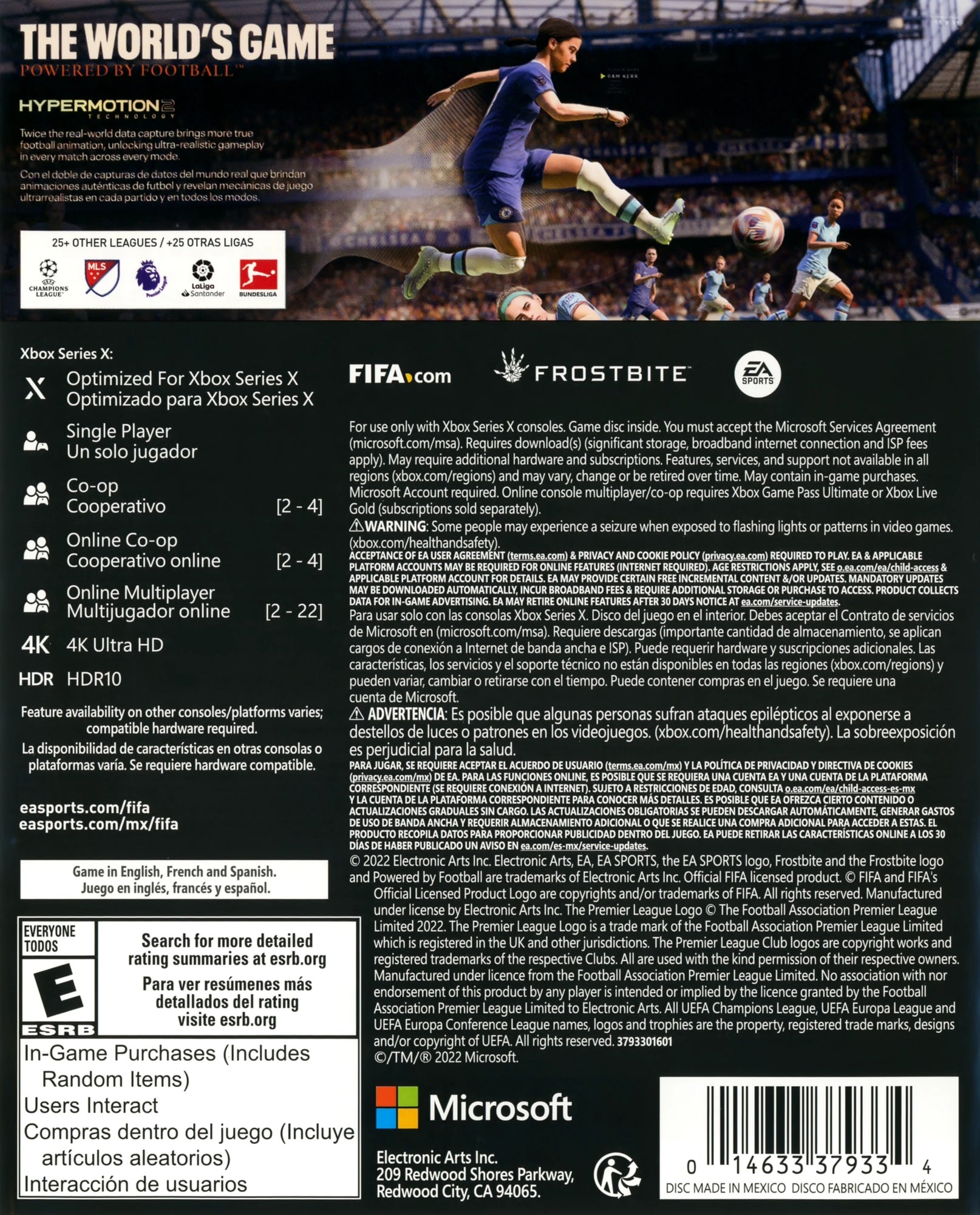 FIFA 23 Xbox Series X - Video Game - Used - CaveGamers - Image 2
