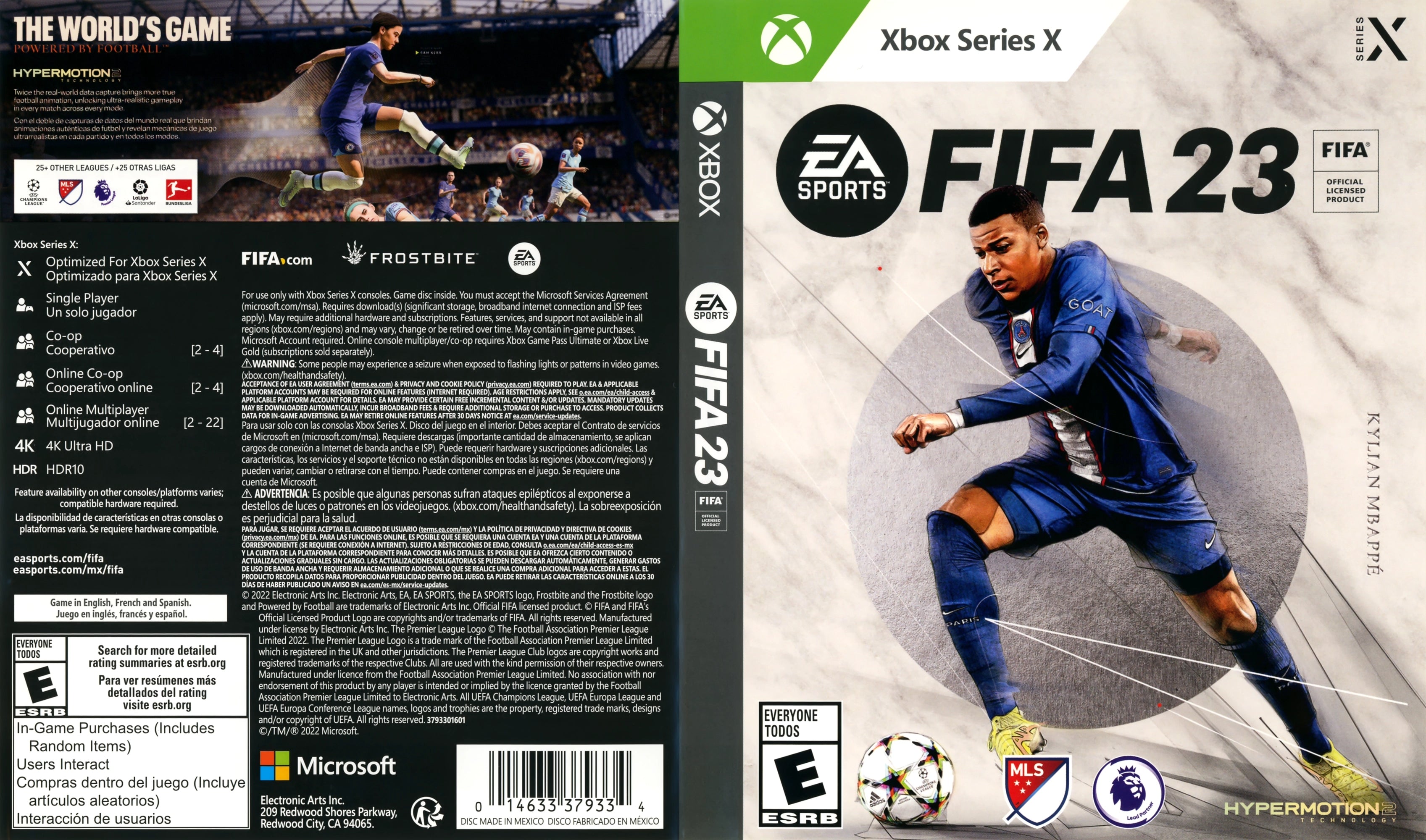 FIFA 23 Xbox Series X - Video Game - Used - CaveGamers - Image 3