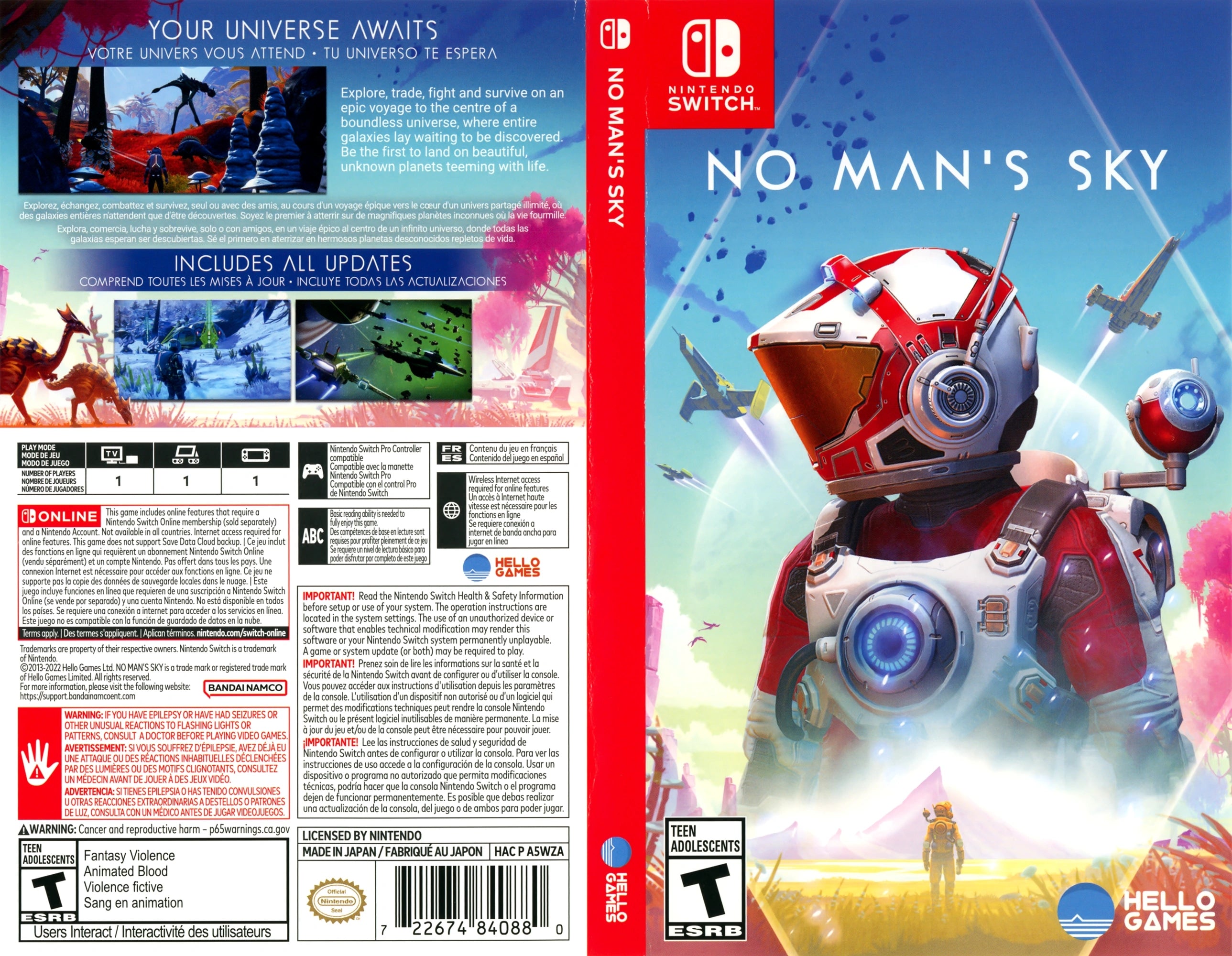 No Man's Sky Switch - Video Game - Used - CaveGamers - Image 3