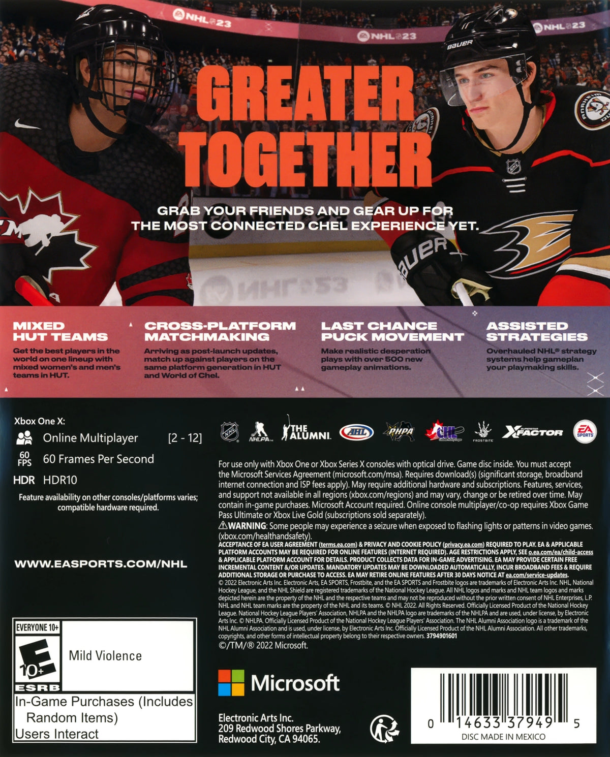 NHL 23 Xbox One - Video Game - Used - CaveGamers - Image 2