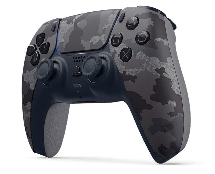 PlayStation 5 DualSense Wireless Controller - Gray Camouflage PS5 - Video Game Accessory - Used - CaveGamers - Image 2