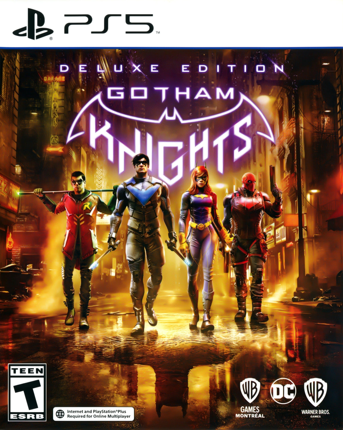 Gotham Knights [Deluxe Edition] PS5 - Video Game - Used - CaveGamers