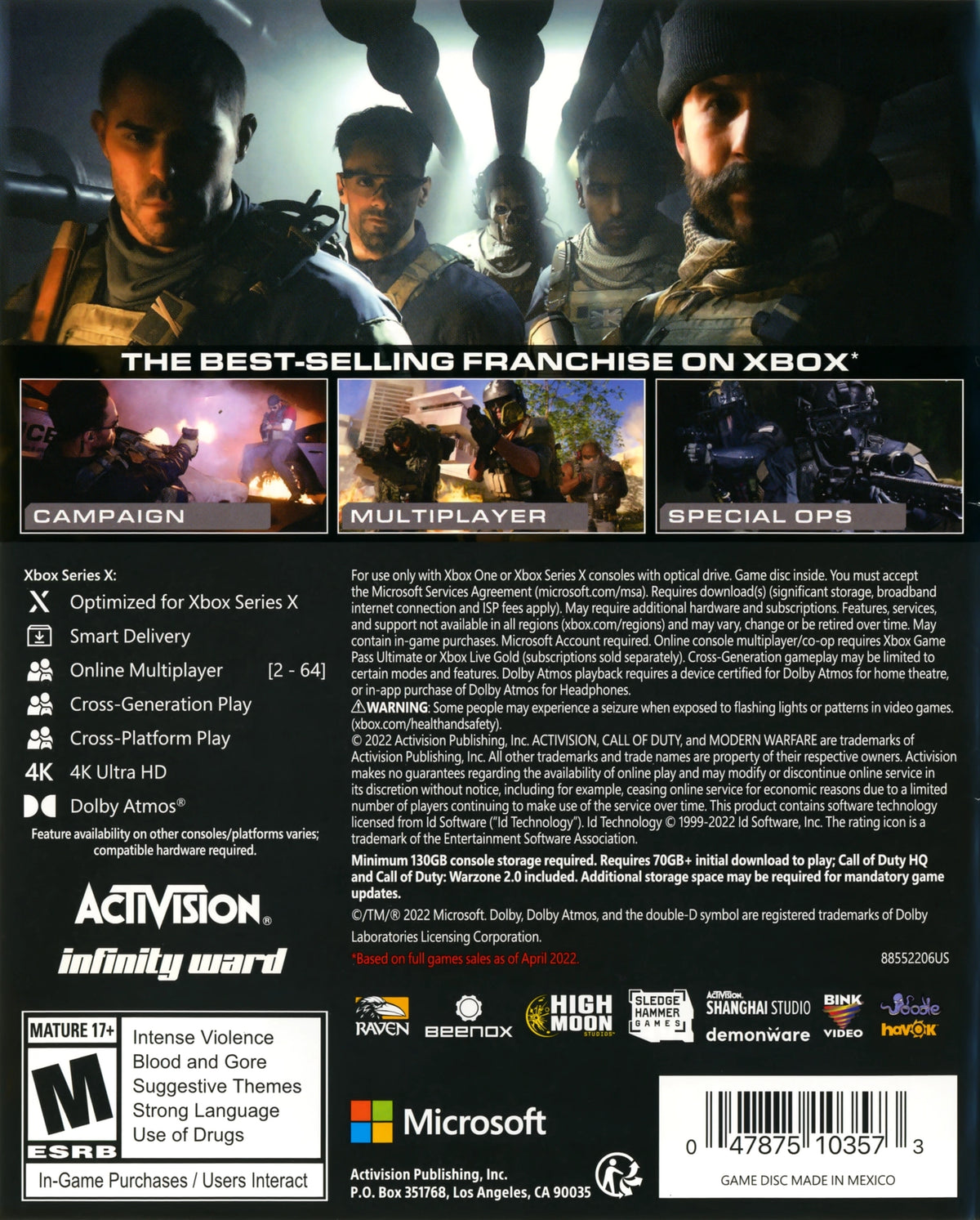 Call of Duty: Modern Warfare II Xbox Series X - Video Game - Used - CaveGamers - Image 2