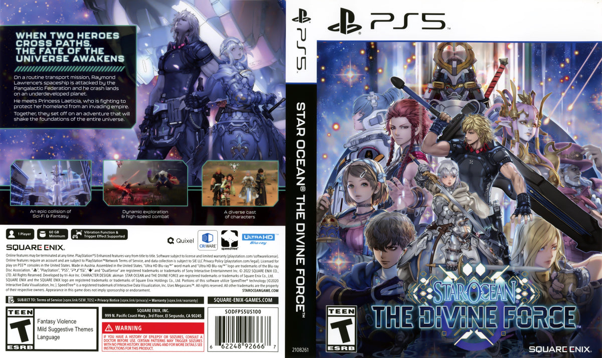 Star Ocean The Divine Force PS5 - Video Game - Used - CaveGamers - Image 4