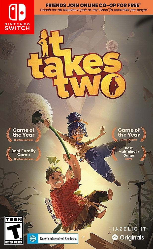It Takes Two Switch - Video Game - Used - CaveGamers