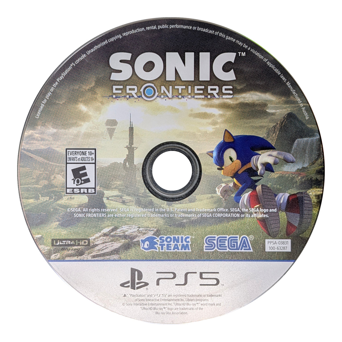 Sonic Frontiers PS5 - Video Game - Used - CaveGamers - Image 3