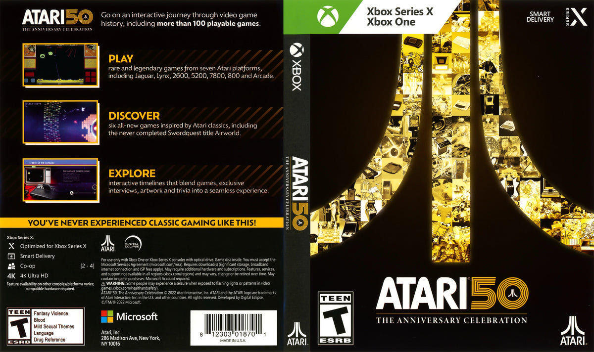 Atari 50: The Anniversary Celebration Xbox Series X - Video Game - Used - CaveGamers - Image 3