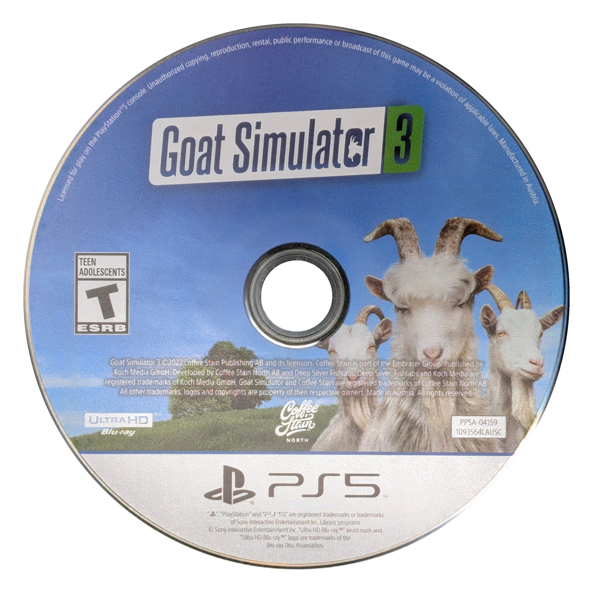 Goat Simulator 3 PS5 - Video Game - Used - CaveGamers - Image 2