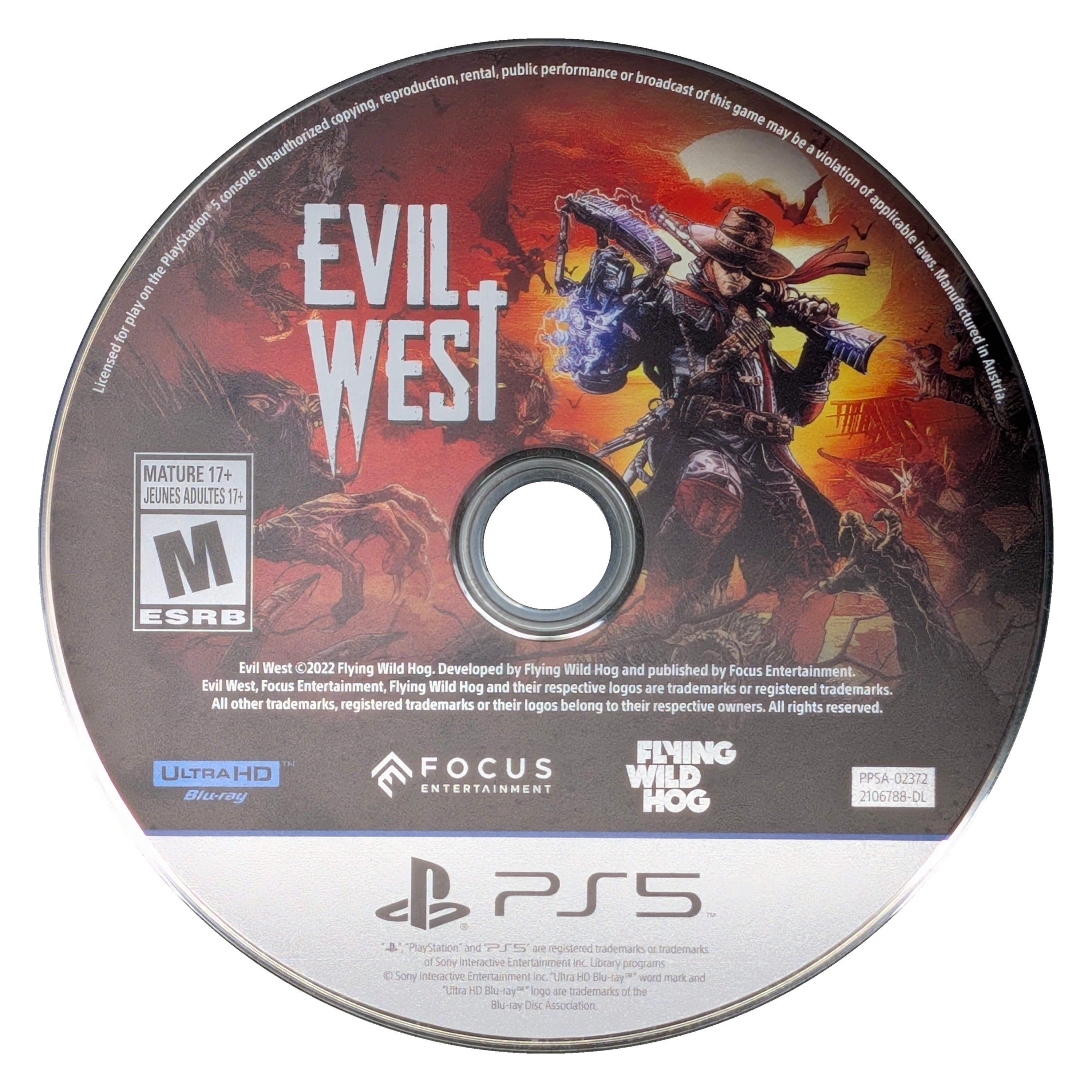 Evil West PS5 - Video Game - Used - CaveGamers - Image 3