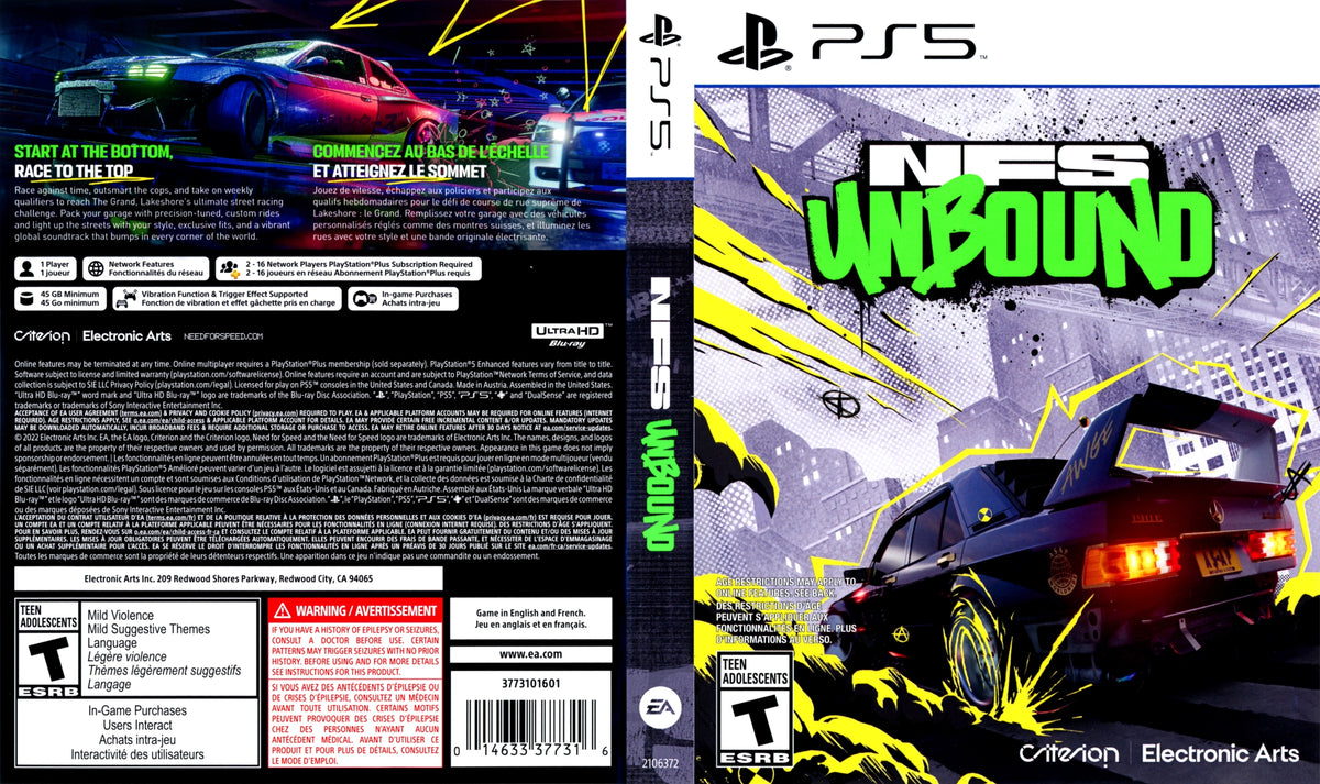 Need for Speed Unbound PS5 - Video Game - Used - CaveGamers - Image 4