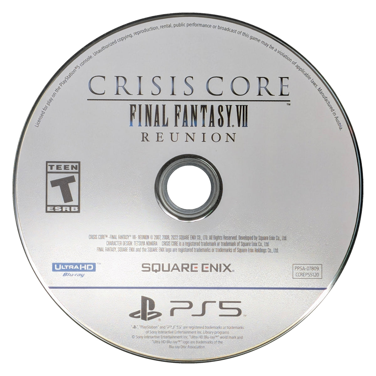 Crisis Core: Final Fantasy VII Reunion PS5 - Video Game - Used - CaveGamers - Image 3