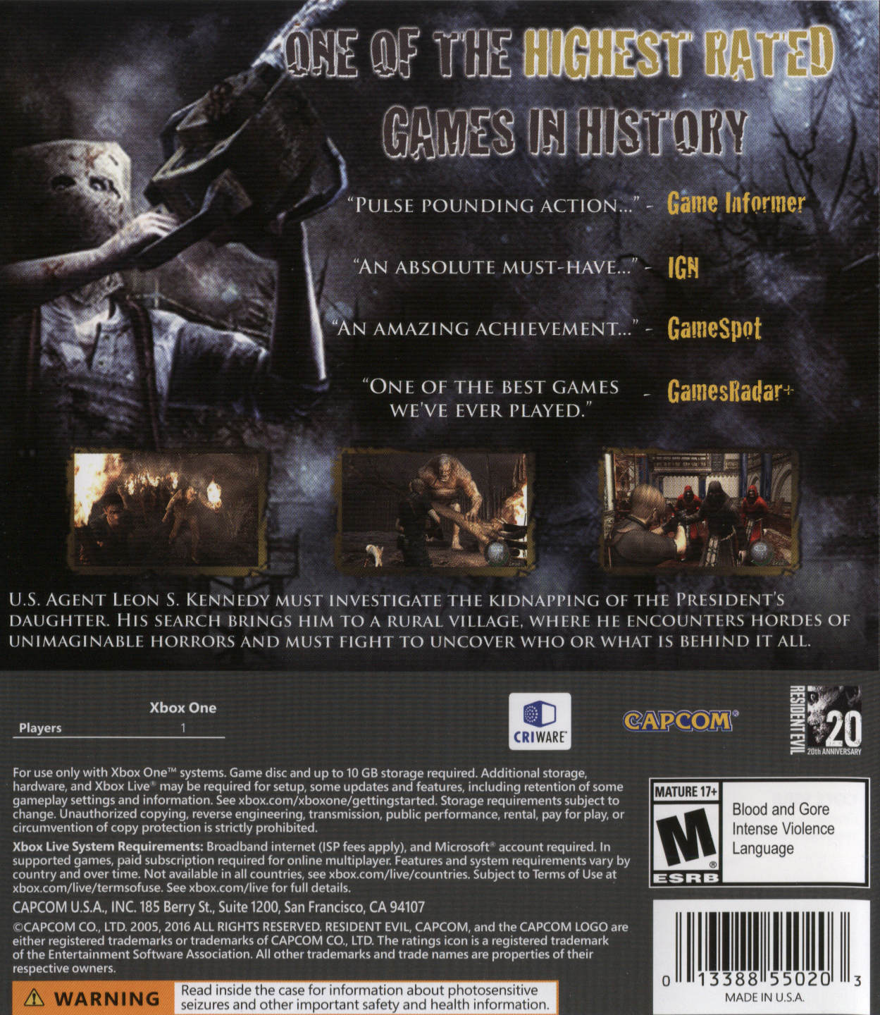 Resident Evil 4 Remake Xbox Series X - Video Game - Used - CaveGamers - Image 2