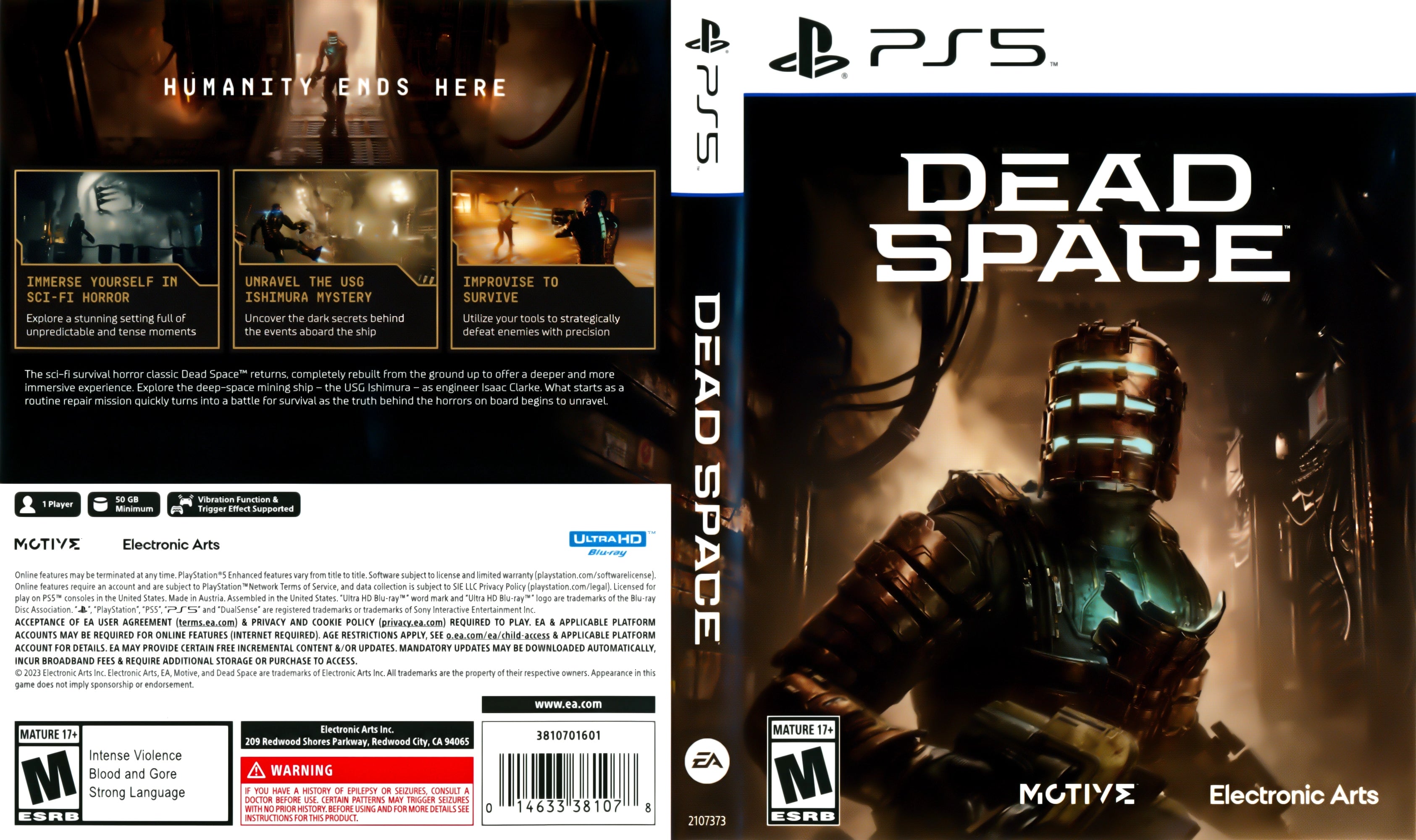 Dead Space PS5 - Video Game - Used - CaveGamers - Image 4