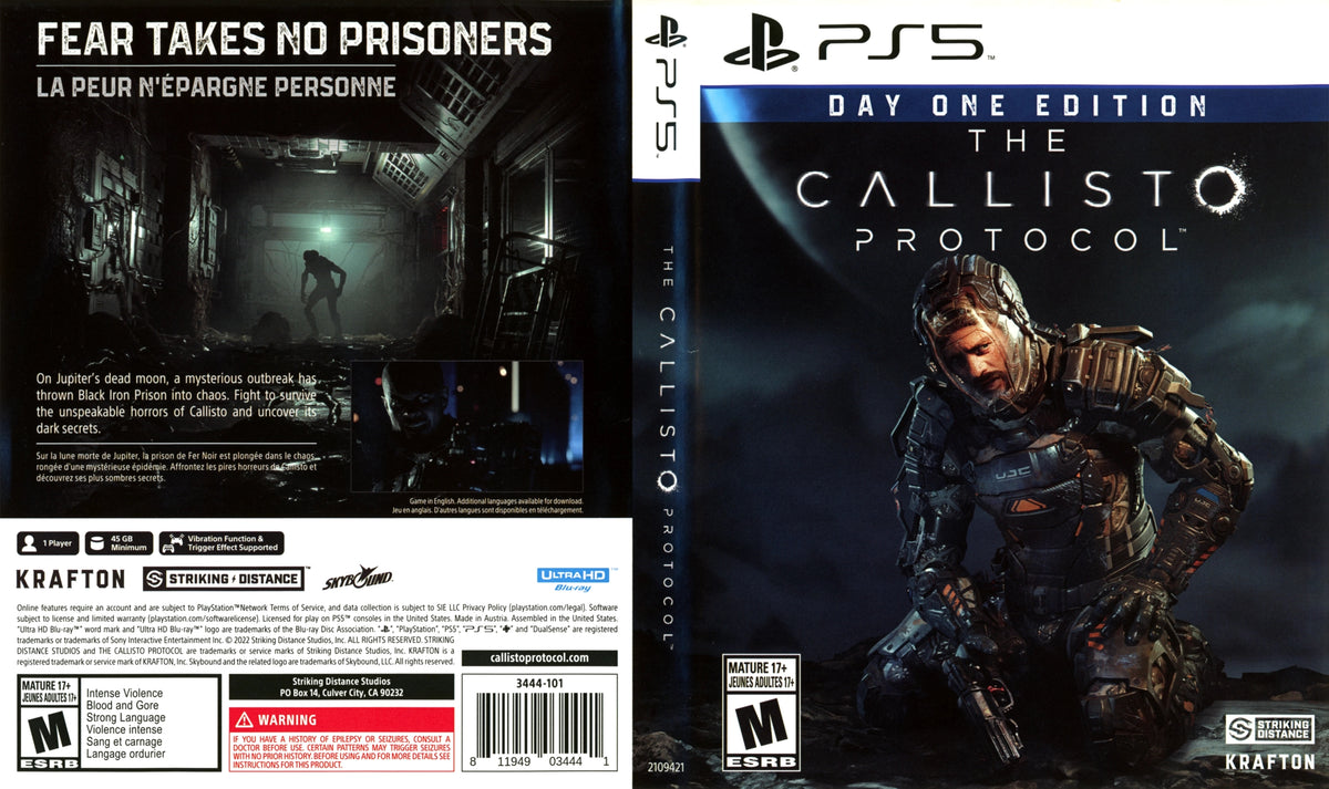 The Callisto Protocol PS5 - Video Game - Used - CaveGamers - Image 4