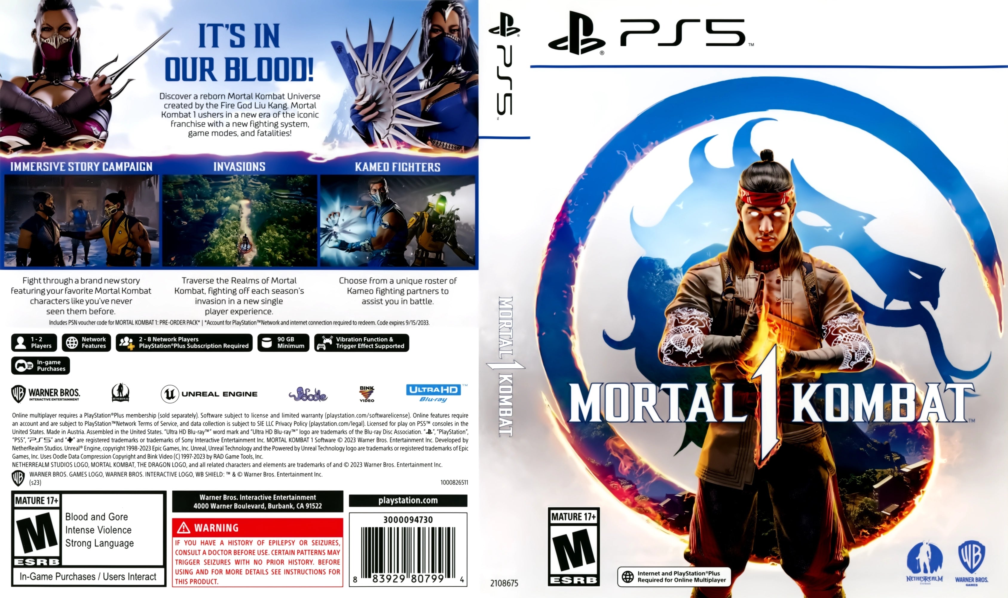 Mortal Kombat 1 PS5 - Video Game - Used - CaveGamers - Image 4