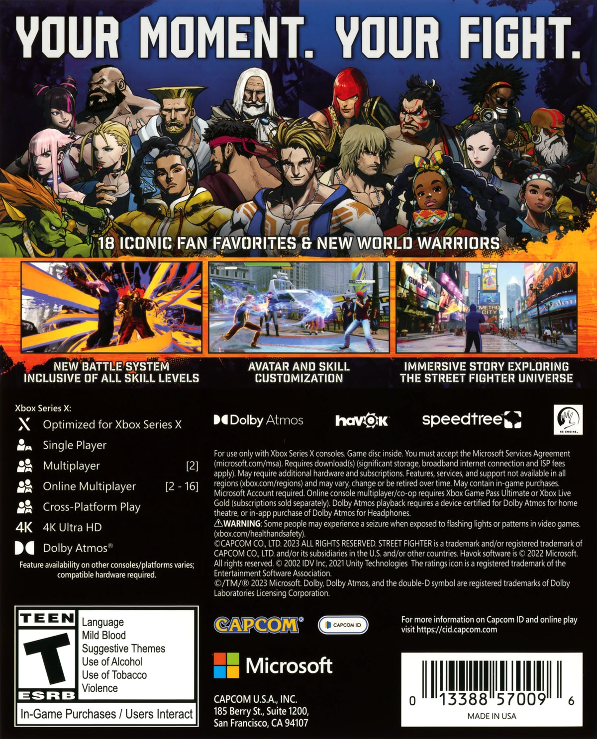 Street Fighter 6 Xbox Series X - Video Game - Used - CaveGamers - Image 2