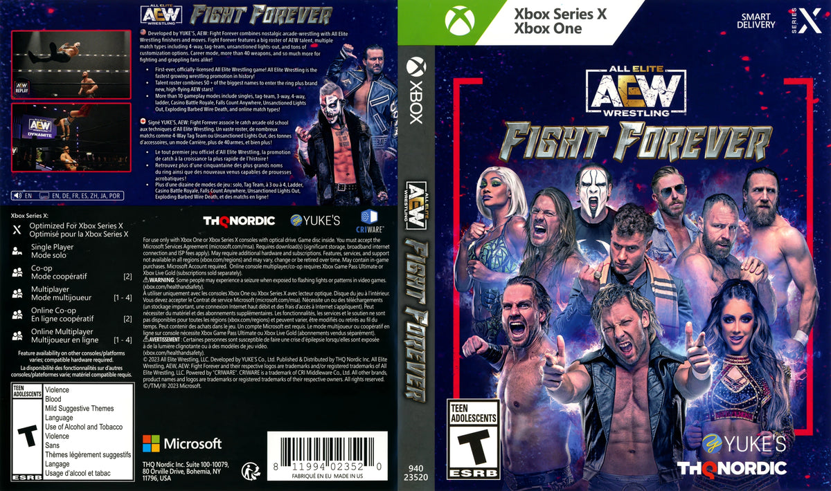 AEW: Fight Forever Xbox Series X - Video Game - Used - CaveGamers - Image 3