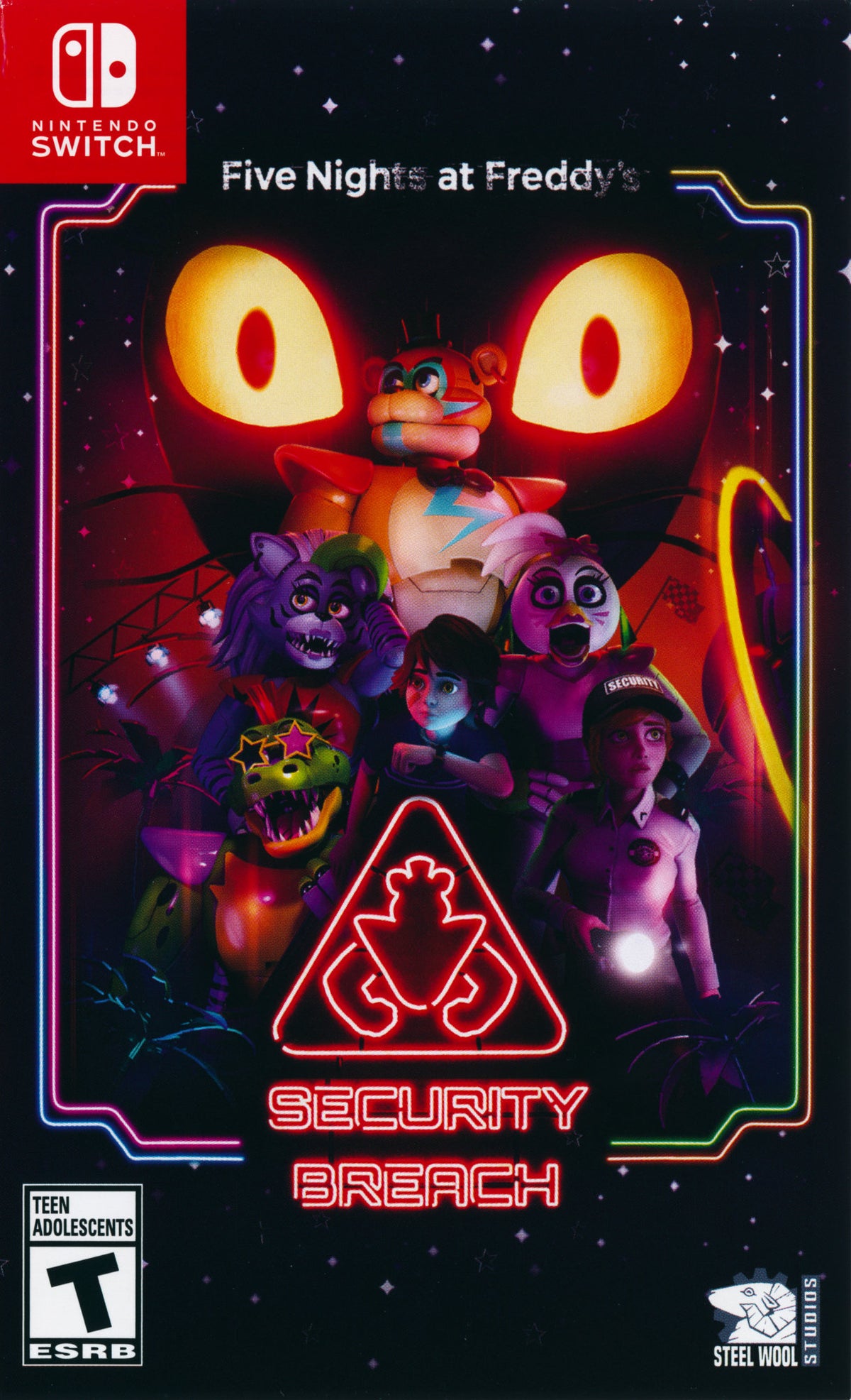 Five Nights at Freddy's Security Breach Switch - Video Game - Used - CaveGamers