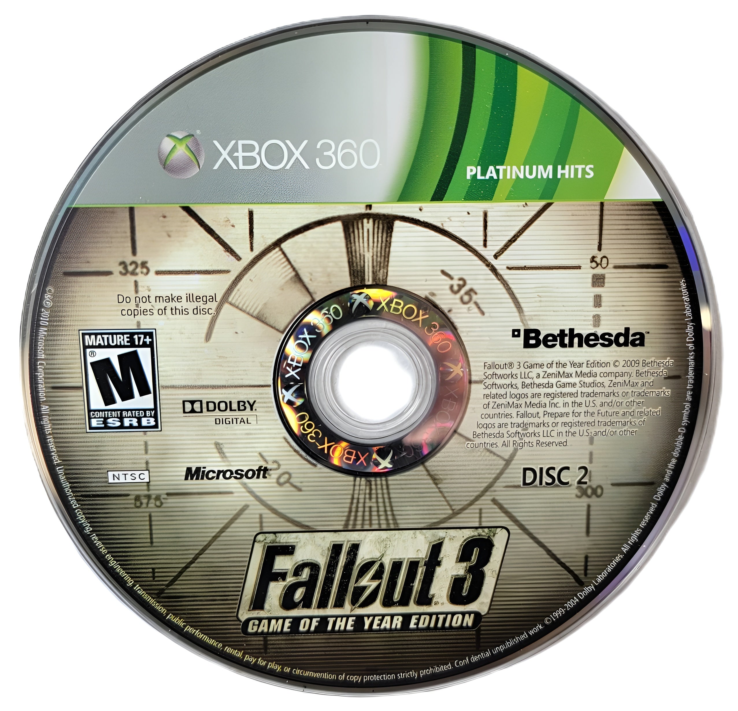 Fallout 3 (Game of the Year Edition) [2 Discs] Xbox 360 - Video Game - Used - CaveGamers - Image 4