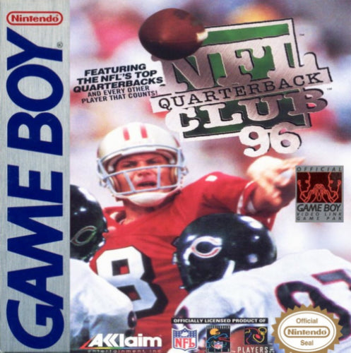 NFL Quarterback Club 96 Game Boy - Video Game - Used - CaveGamers