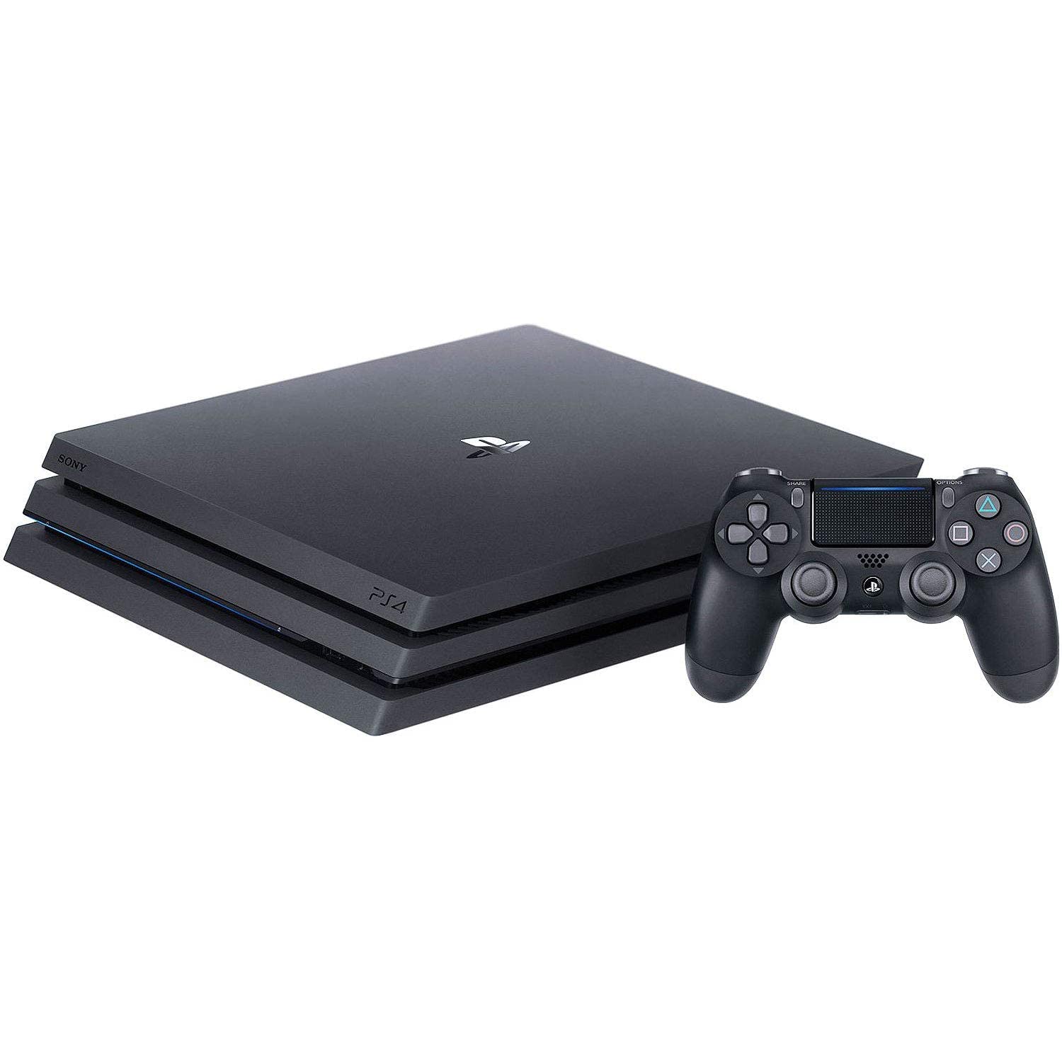 PlayStation 4 Pro 1TB Console - Black [Model: CUH-7xxxB] PS4 - Video Game System - Used - CaveGamers - Image 2