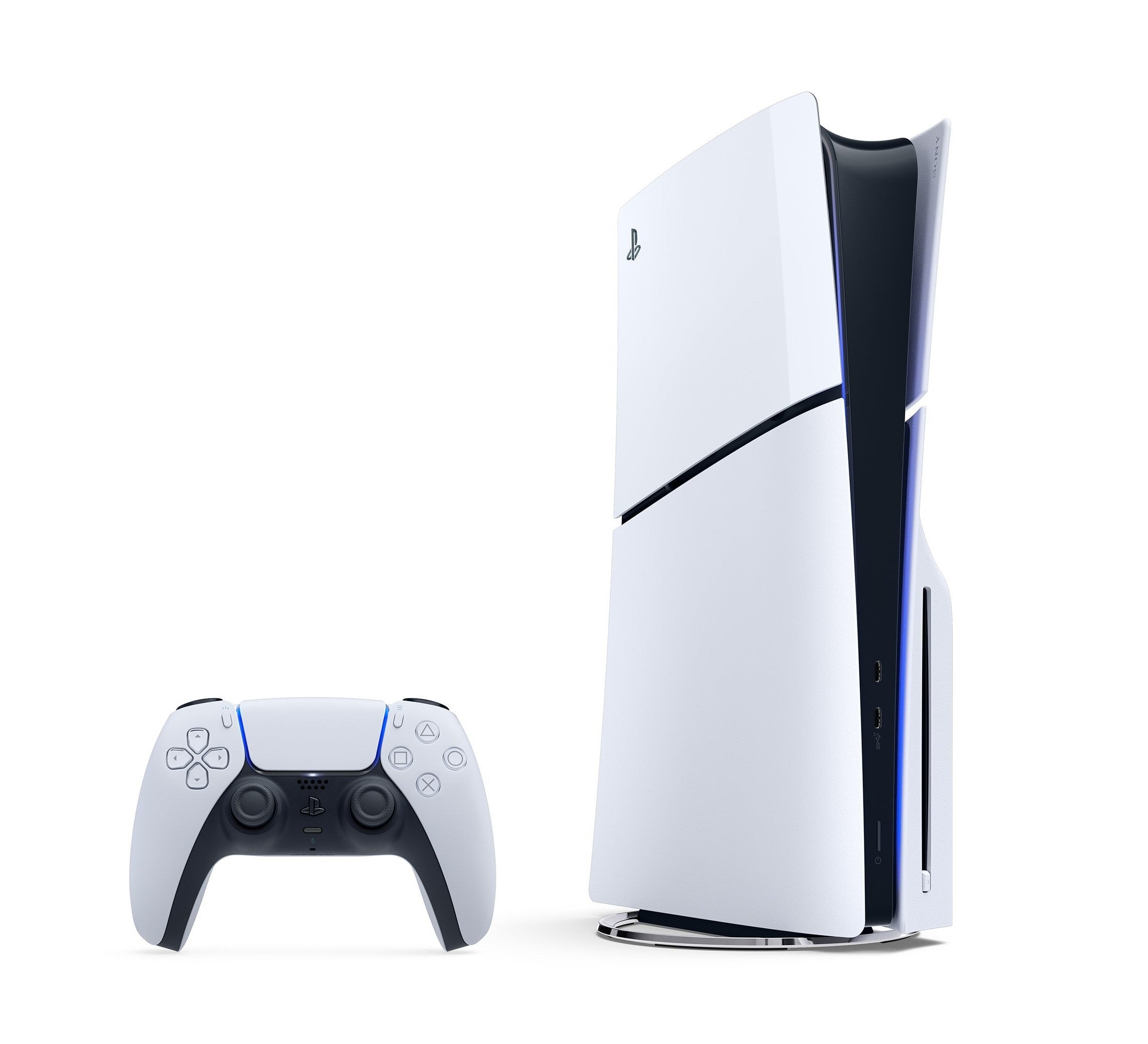 PlayStation 5 Slim Console - Disc Edition PS5 - Video Game System - Used - CaveGamers