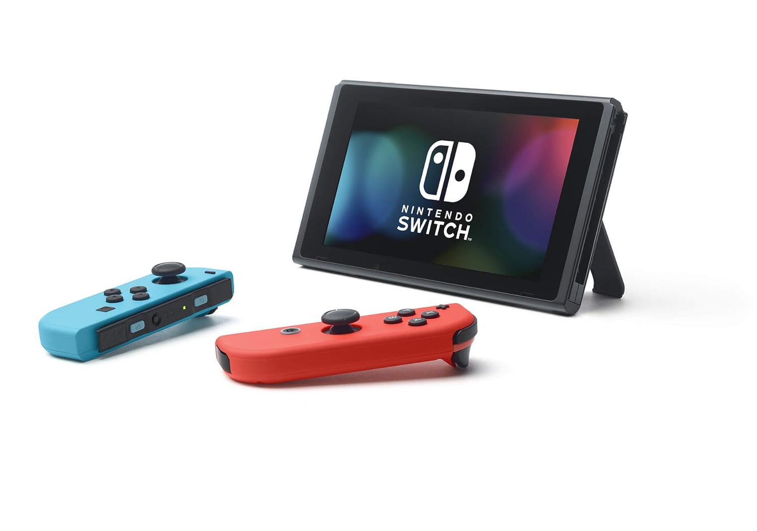 Nintendo Switch OLED Console - Blue & Red [HEG-001] - Video Game System - Used - CaveGamers - Image 3
