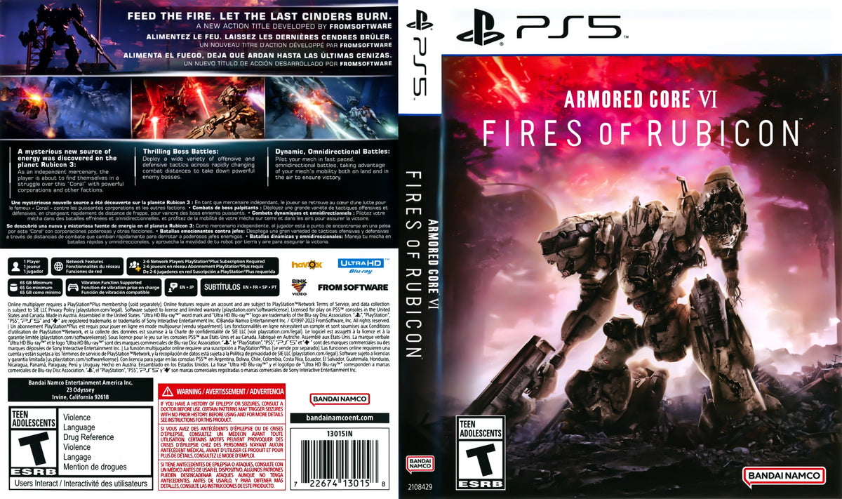 Armored Core VI: Fires of Rubicon PS5 - Video Game - Used - CaveGamers - Image 4