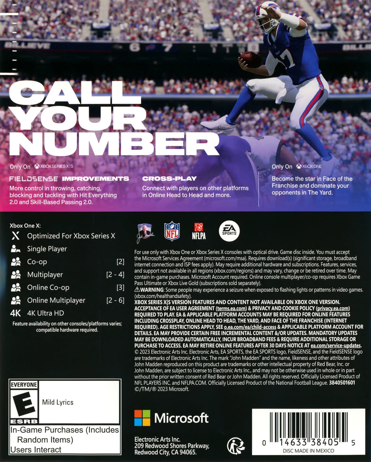 Madden NFL 24 Xbox Series X - Video Game - Used - CaveGamers - Image 2