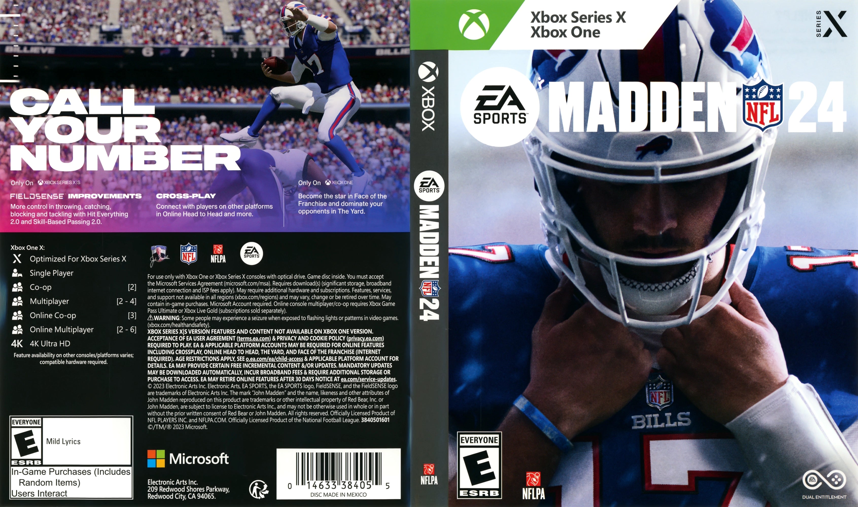 Madden NFL 24 Xbox Series X - Video Game - Used - CaveGamers - Image 3