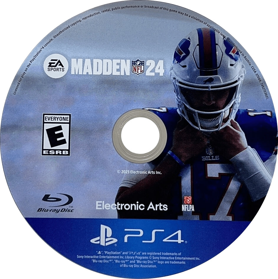 Madden NFL 24 PS4 - Video Game - Used - CaveGamers - Image 3