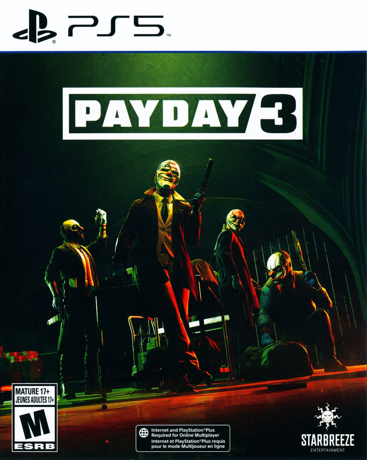 Payday 3 PS5 - Video Game - Used - CaveGamers