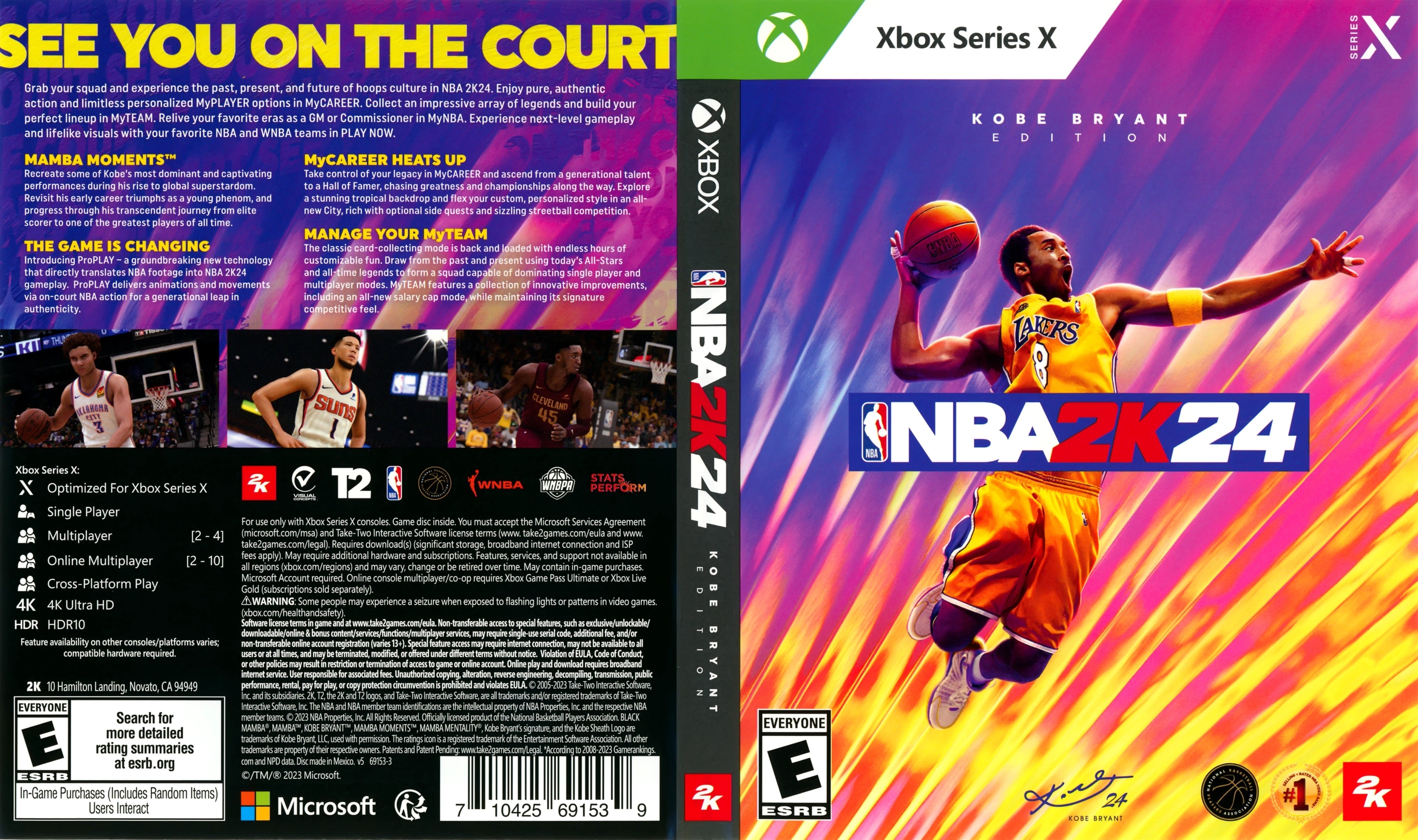 NBA 2K24 Xbox Series X - Video Game - Used - CaveGamers - Image 3
