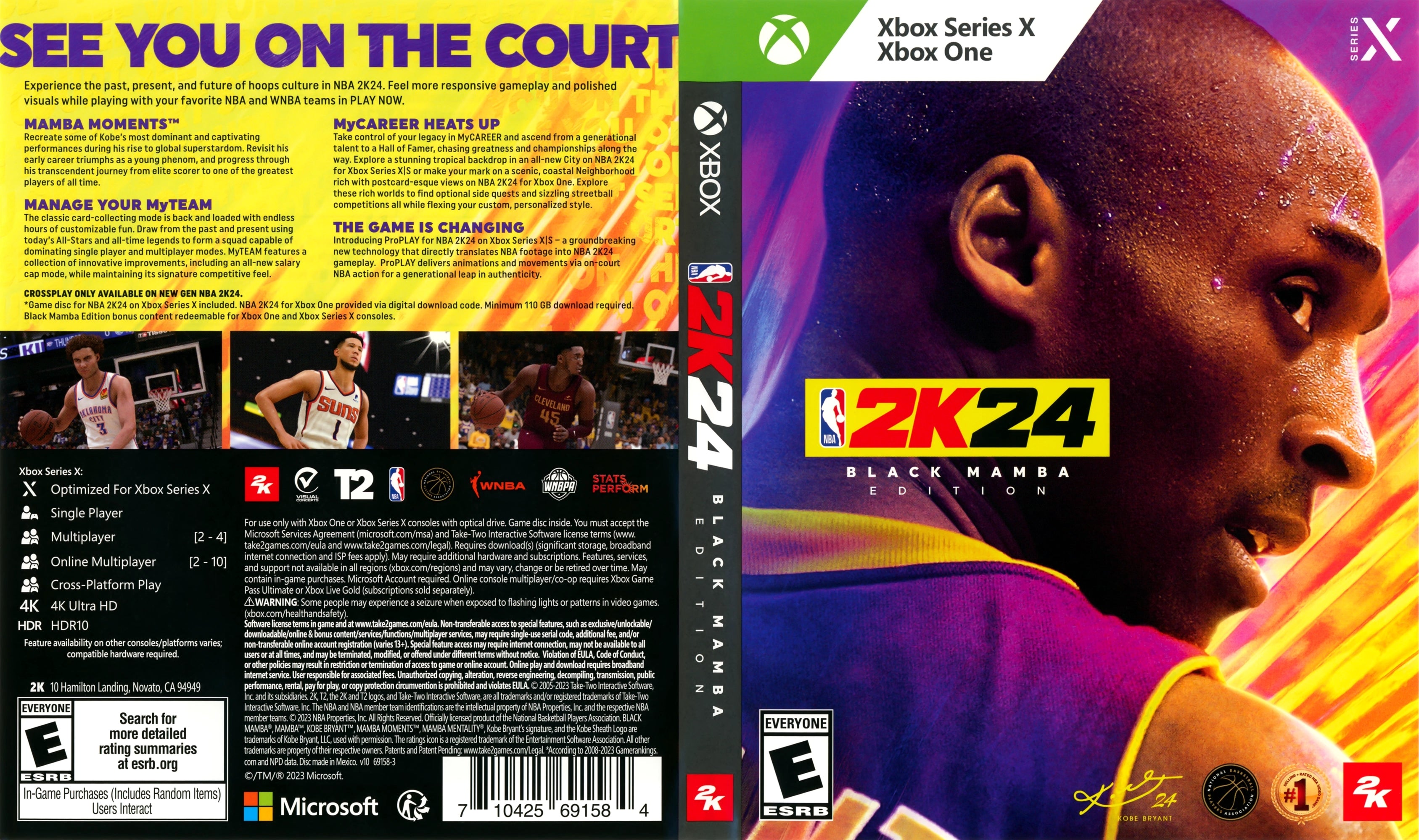 NBA 2K24 Xbox Series X - Video Game - Used - CaveGamers - Image 4