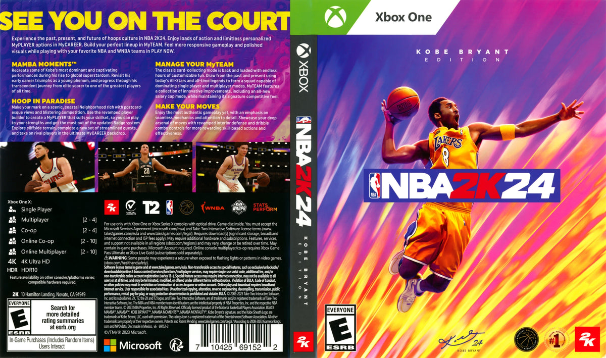 NBA 2K24 Xbox One - Video Game - Used - CaveGamers - Image 3